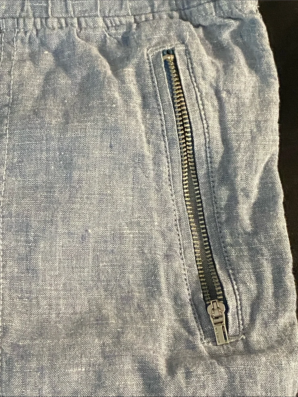 Athleta Light Blue Drawstring Jogger Pants